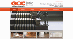 Desktop Screenshot of goccarpets.com